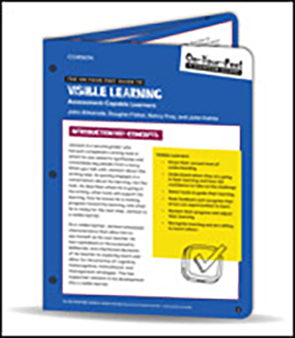 The On-Your-Feet Guide to Visible Learning: Assessment-Capable Learners